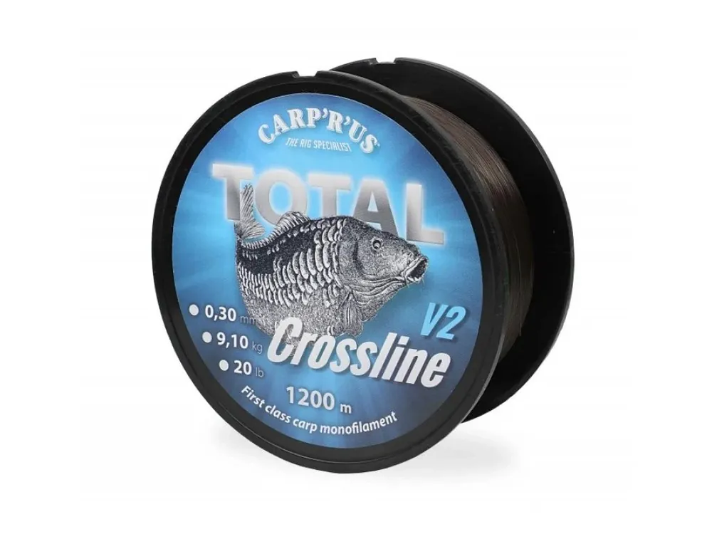 Autentický Carp´R´Us Vlasec Total Crossline V2 Brown Získejte slevu -5% za registraci v e-shopu