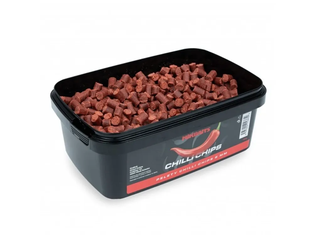 Objednat Nyní Pelety Mikbaits Chilli Chips 700g Získejte slevu -5% za registraci v e-shopu
