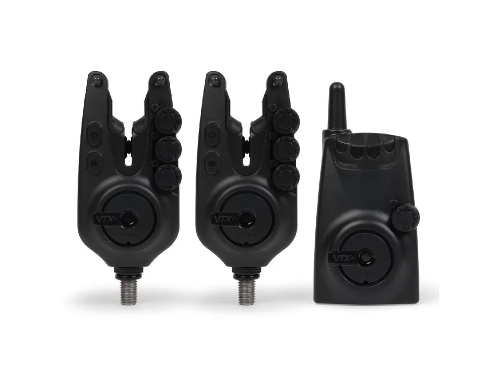 Avid sada signalizatorů VTX+ Bite Alarm Set 2+1 Získejte slevu -5% za registraci v e-shopu Expresní Doručení
