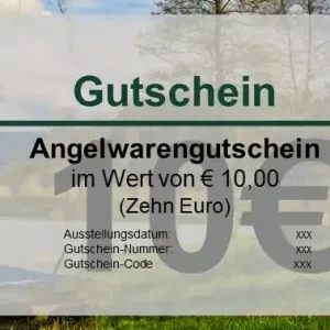 nordfishing77 GUTSCHEIN 10 Zlevněný