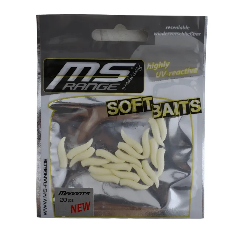 MS Range Floating Soft Baits - Maggots Clear Super Cena