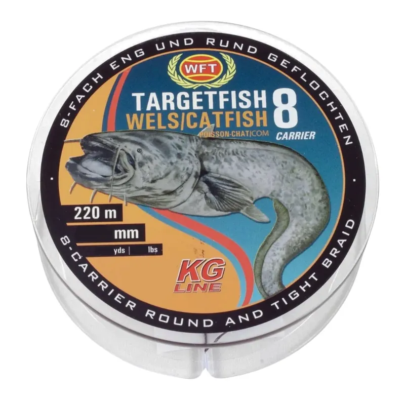 WFT Target Fish 8 Catfish 0,50 mm 220 m 48 kg Braun Výhodná Nabídka