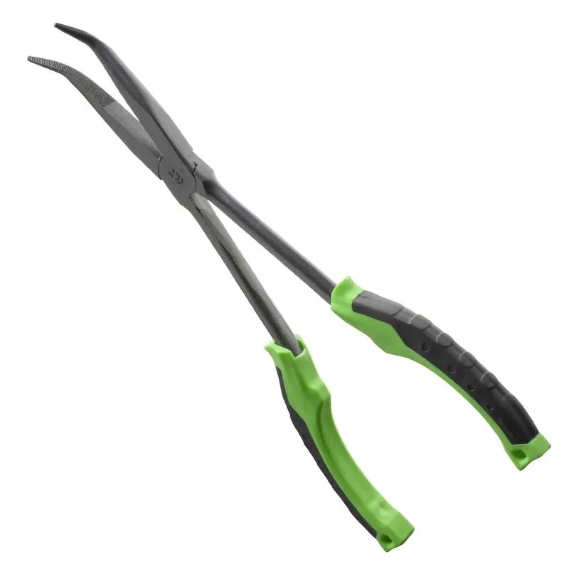 Vrácení Zdarma Daiwa ProRex Longnose Lösezange gebogen 28cm