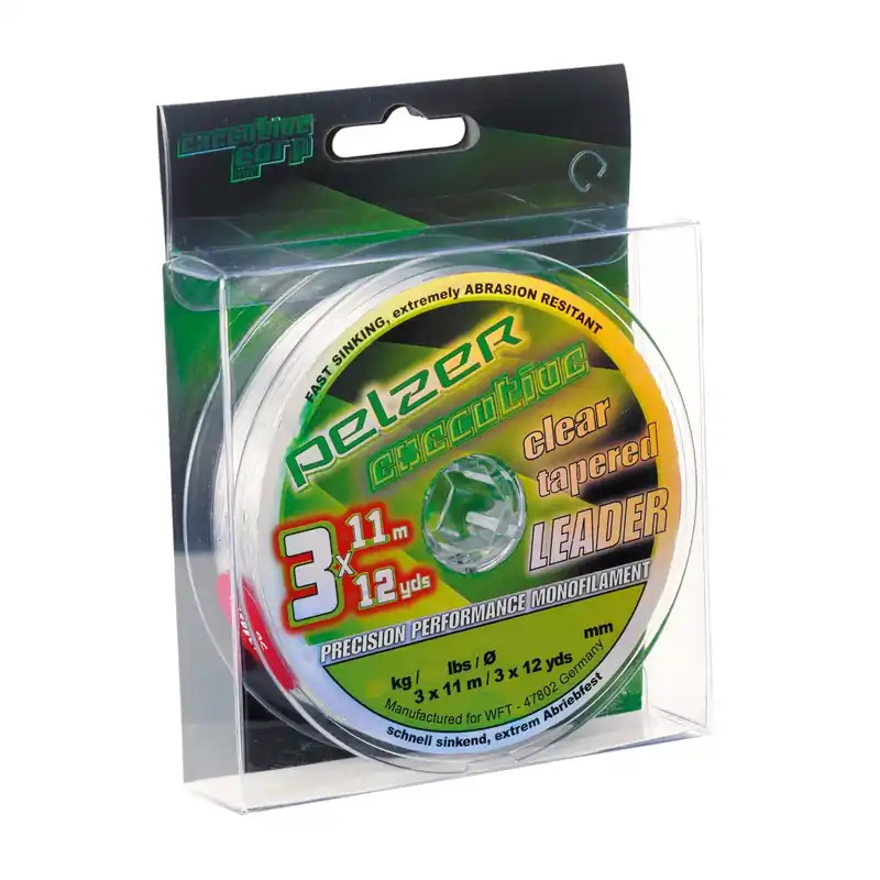 Nová Kolekce Pelzer Executive Taperd Leader 0,35-0,60mm 3 x 11m clear