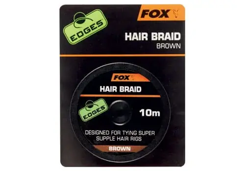 Levný Fox Edges Hair Braid x 10m brown