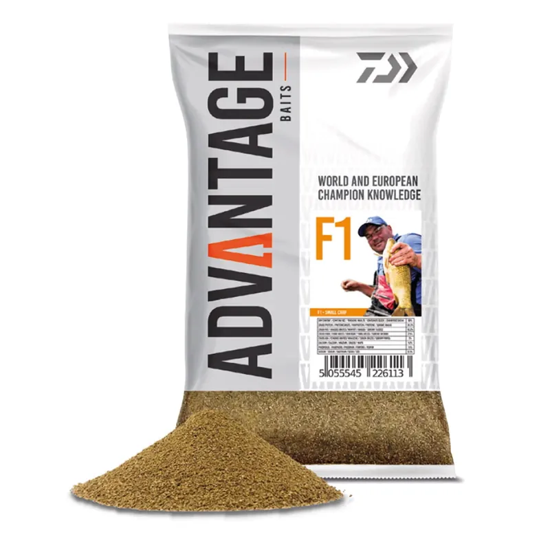 Daiwa Advantage Baits Groundbait F1 Nová Kolekce