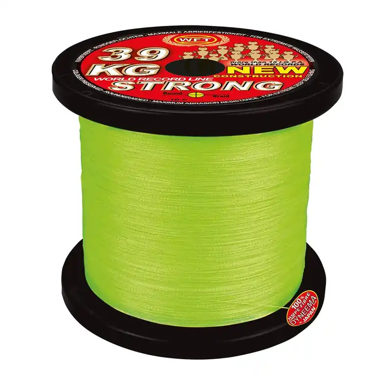 Finální Výprodej WFT Strong 0,39 mm 1000 m 67 kg Chartreuse