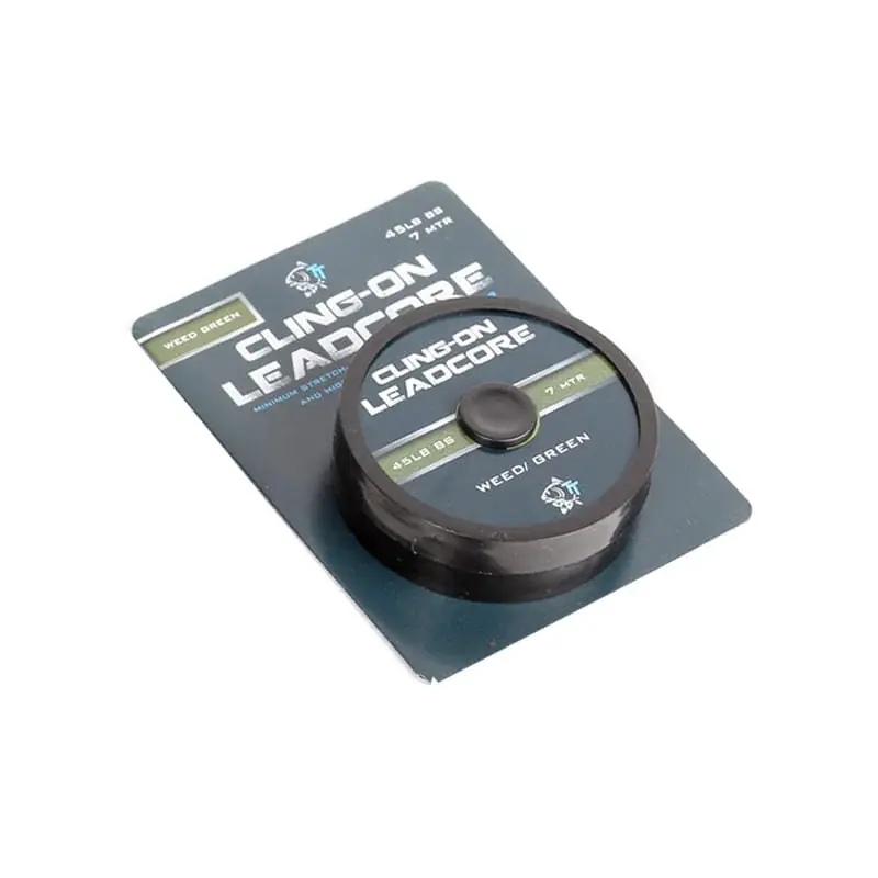 Časově Omezené Nash 45Lb Clingon Leadcore Weed Green 7m