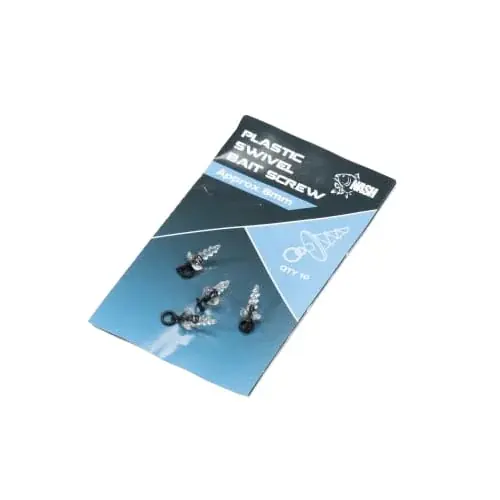 Nash Plastic Swivel Bait Screw 8mm Nová Kolekce