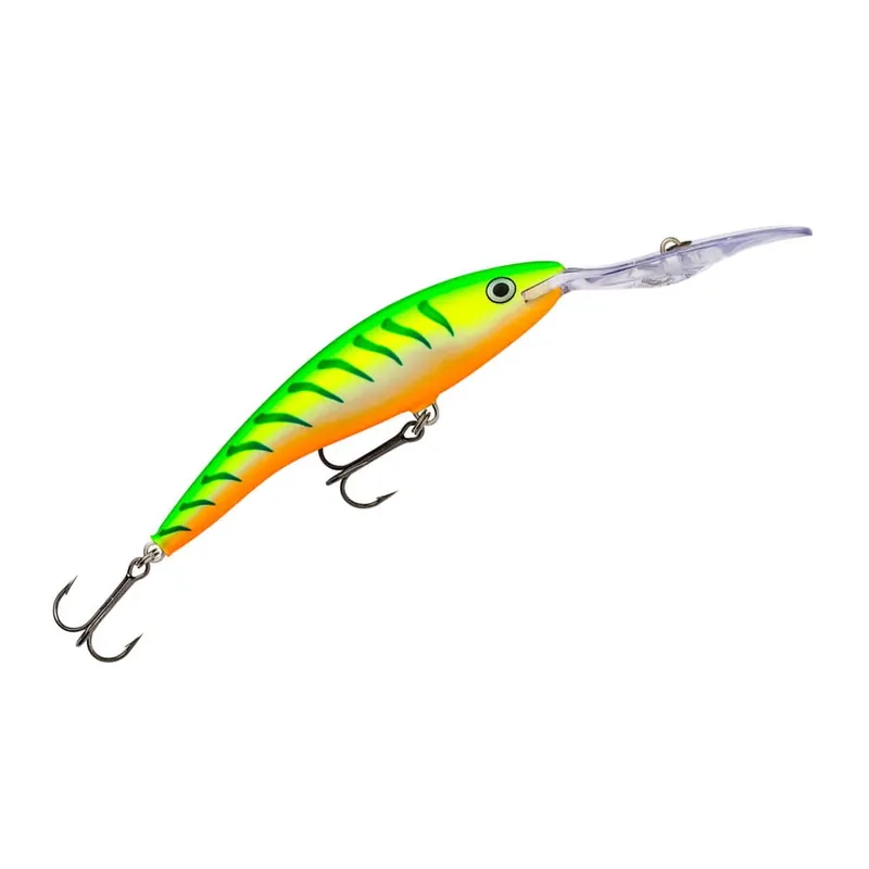 Omezená Nabídka Rapala Deep Tail Dancer 11 cm (4,3") 22 g Green Tiger UV