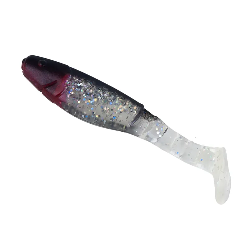 Poslední Šance Relax Kopyto Classic 11 cm (4") Klar Silber Glitter / Schwarz 3 Stück