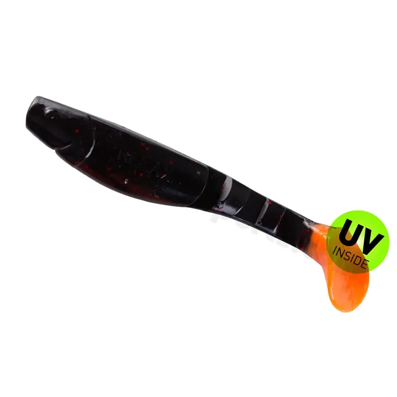 Relax Kopyto Classic 11 cm (4") Schwarz Rot / Orange Tail 3 Stück Značkový