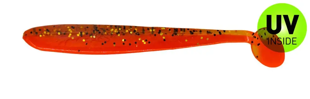 Relax Bass Shad 13 cm (5") Feuerrot/Rootbeer 2 Stück Cenový Hit