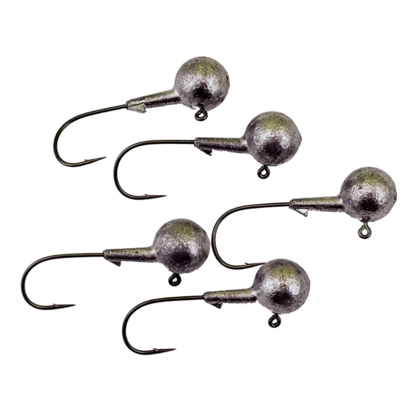 Autentický Mustad Medium Strong Rundkopf Größe 2/0 24g 5 Stück