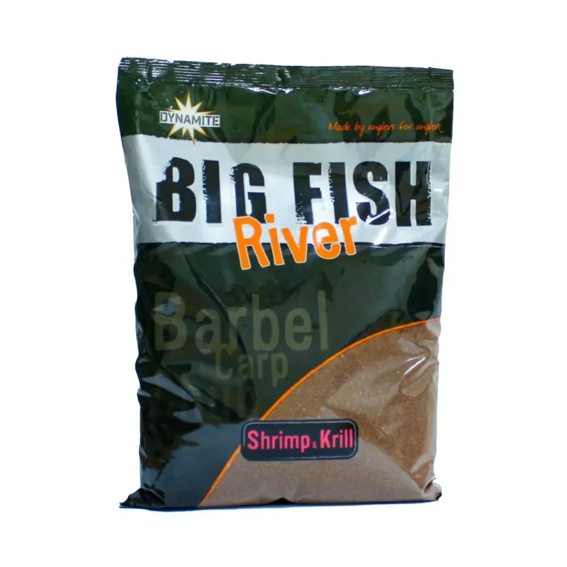 Přímo Od Výrobce Dynamite Baits Big Fish River Ground Bait 1,8kg Shrimp & Krill
