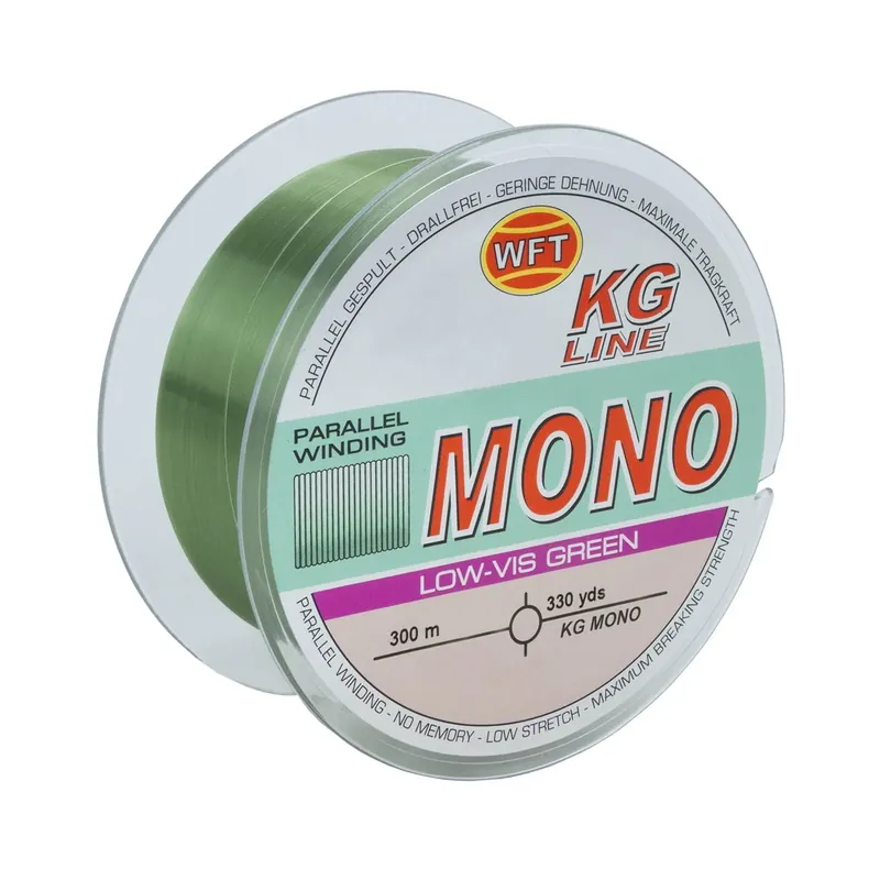 Značkový WFT KG Mono 0,18 mm 3,7 kg 300 m Green