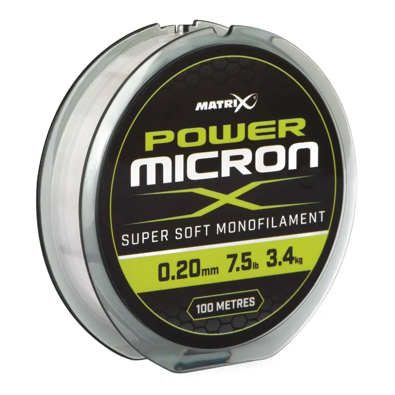 Horká Nabídka Fox Matrix Power Micron X 0,20 mm 3,5 kg 100 m Clear