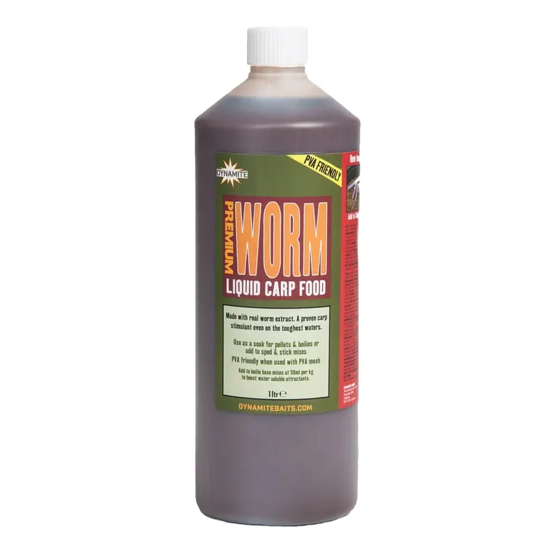 Koupit Online Dynamite Baits Premium Worm Liquid Carp Food 1000ml