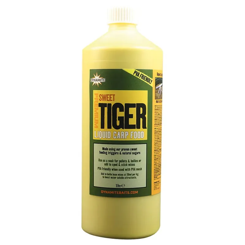 Expresní Doručení Dynamite Baits Premium Sweet Tiger Liquid Carp Food 1000ml