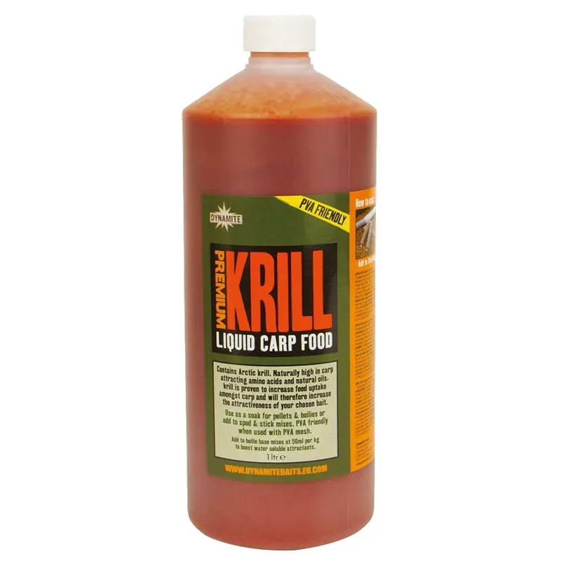 Dynamite Baits Premium Krill Liquid Carp Food 1000ml Finální Výprodej