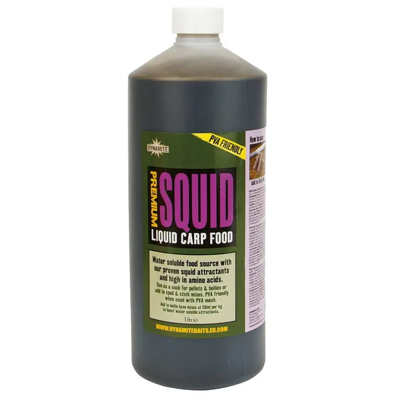Kup Teď Dynamite Baits Premium Squid Liquid Carp Food 1000ml