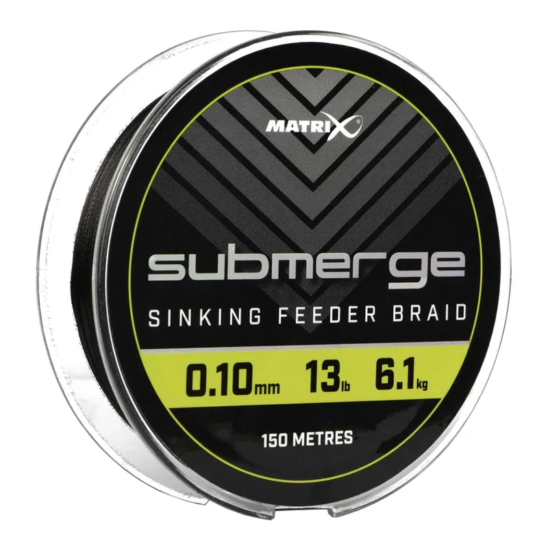 Fox Matrix Submerge Sinking Feeder Braid 0,10 mm 150 m 6,1 kg Black Tovární Cena