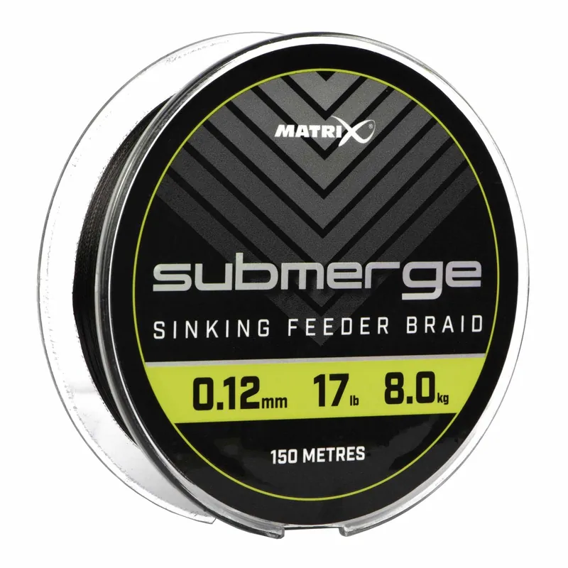 Fox Matrix Submerge Sinking Feeder Braid 0,12mm 17lb/8kg 150m Výprodej