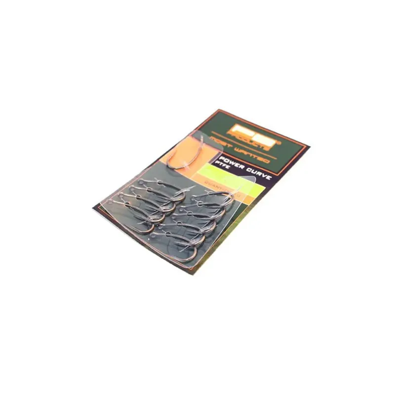 Nejlepší Volba PB Products Power Curve Hook PTFE Size 6 10 Stück