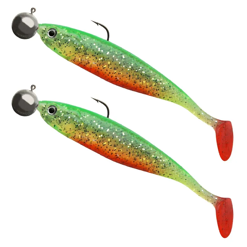 Vysoce Kvalitní Cormoran Action Fin Shad Ready to Fish GT 100 mm (4") 17g