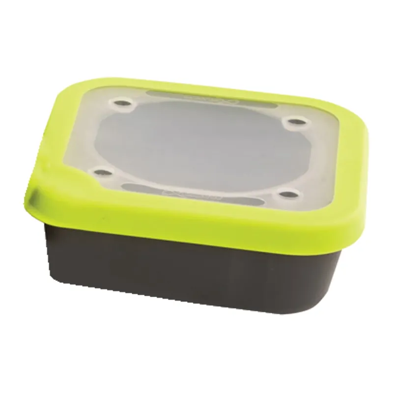 Fox Matrix Bait Box Solid Top 1,1pt Grey/Lime Nová Kolekce