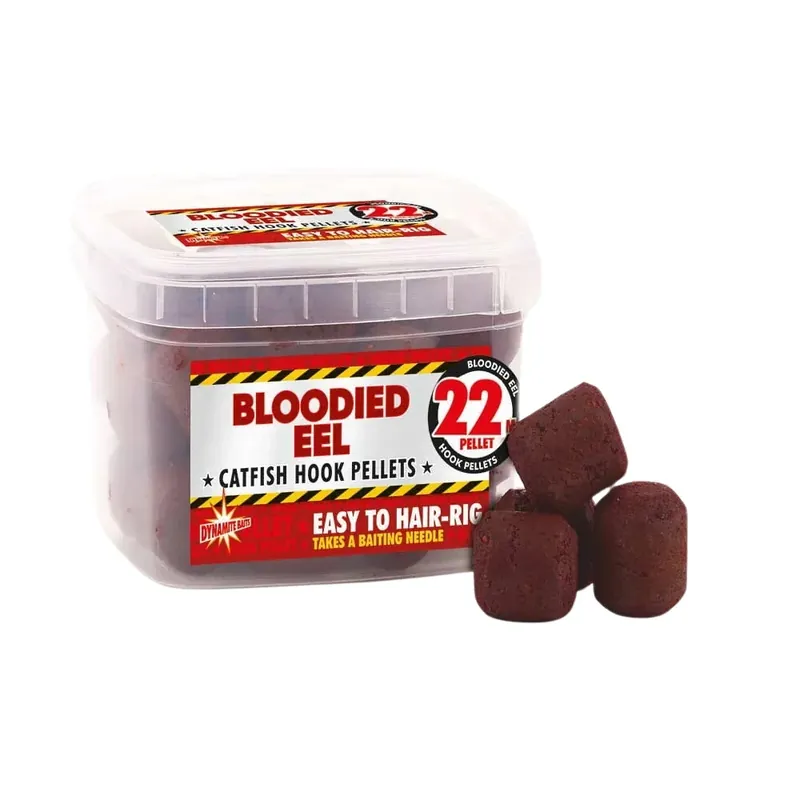 Výprodej Dynamite Baits Catfish Carp Hook Pellets Bloodied Eel 22mm