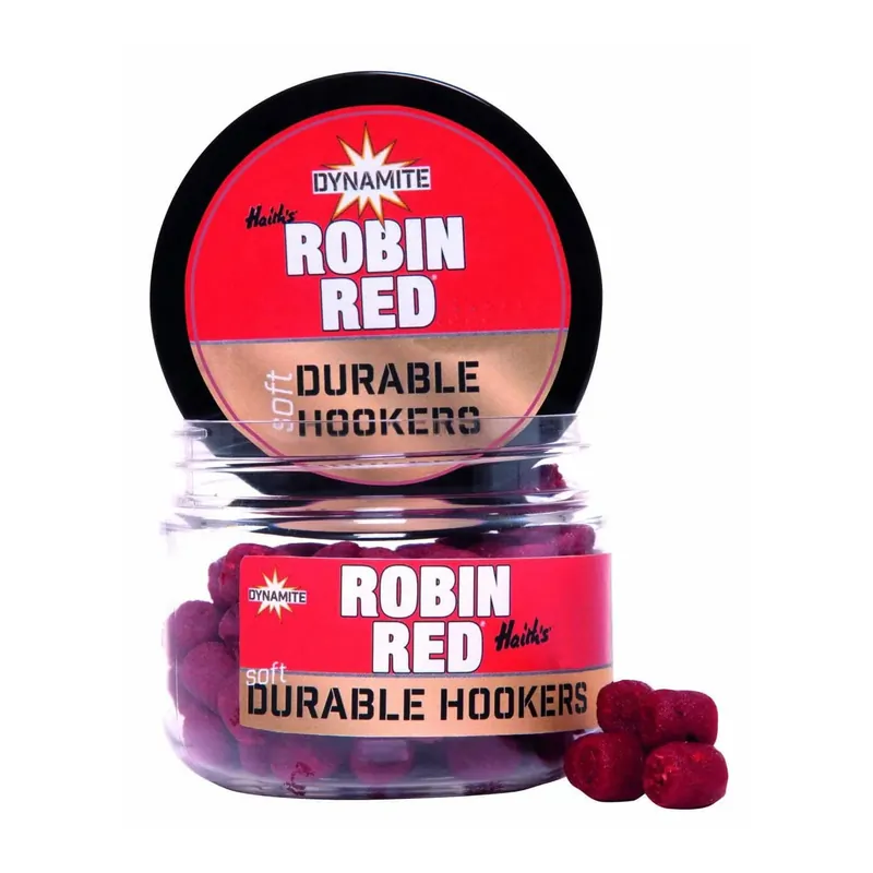 Novinka Dynamite Baits Robin Red Soft Durable Hookers 12mm