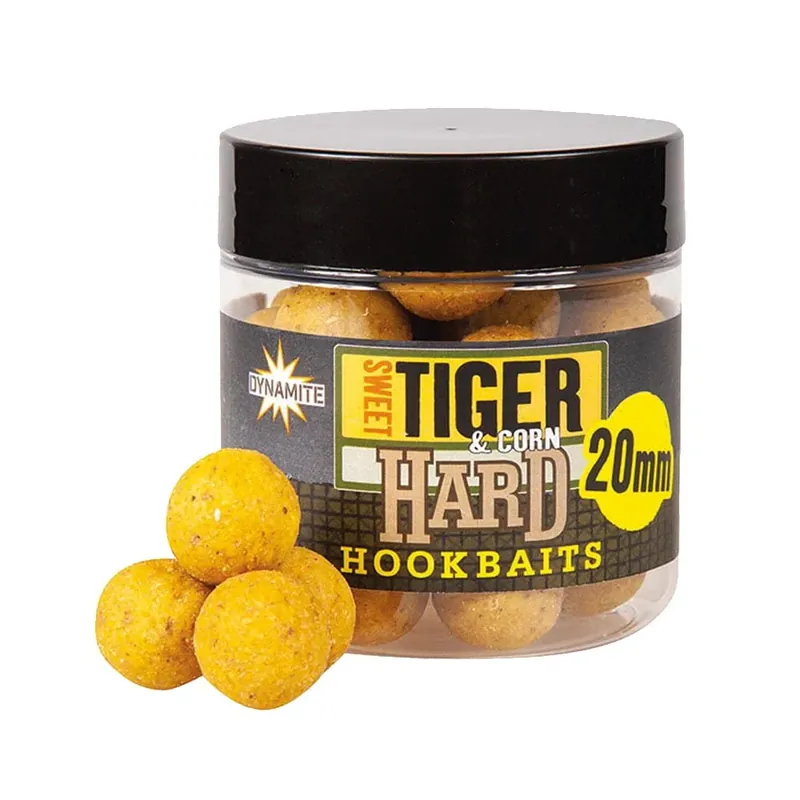 Dynamite Baits Hard Hookbaits Sweet Tiger & Corn 20mm 150g Nejprodávanější