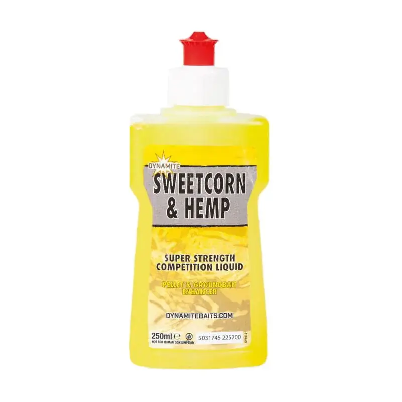 Dynamite Baits XL Liquid Sweetcorn & Hemp 250ml Ihned K Objednání