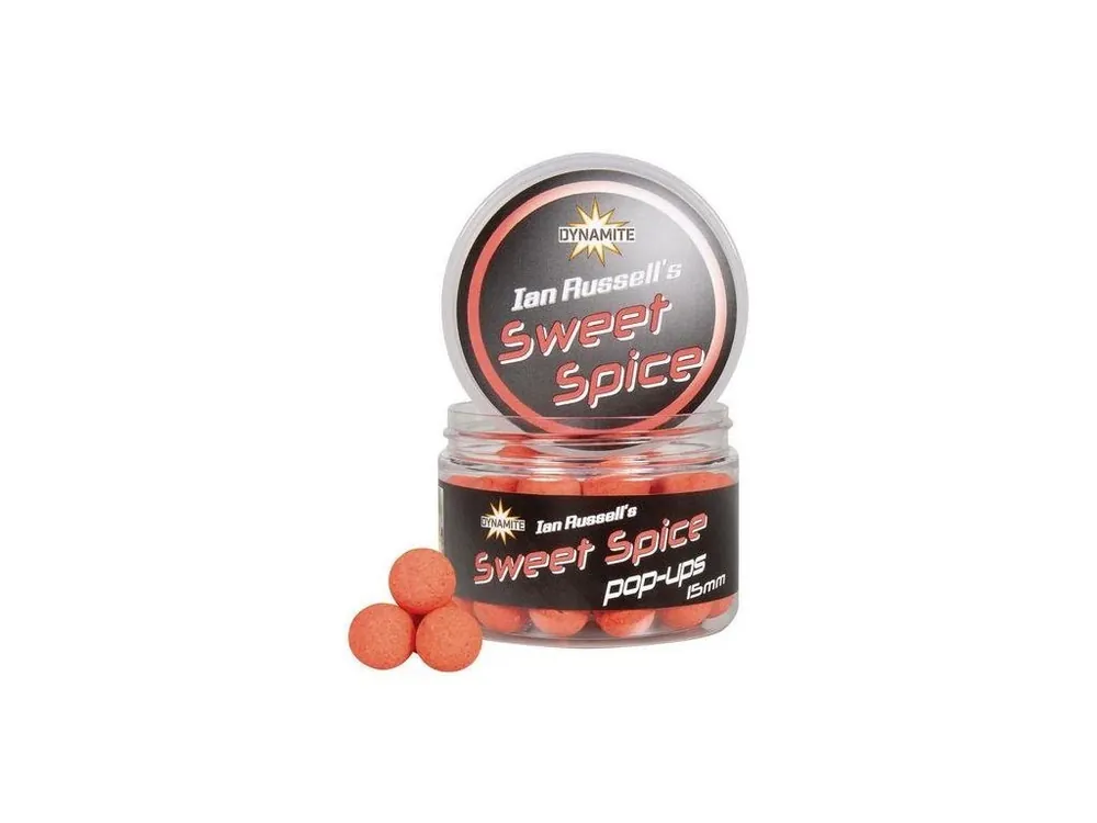 Dynamite Baits Pop-Ups Ian Russell‘s Sweet Spice 15 mm Přímo Od Výrobce