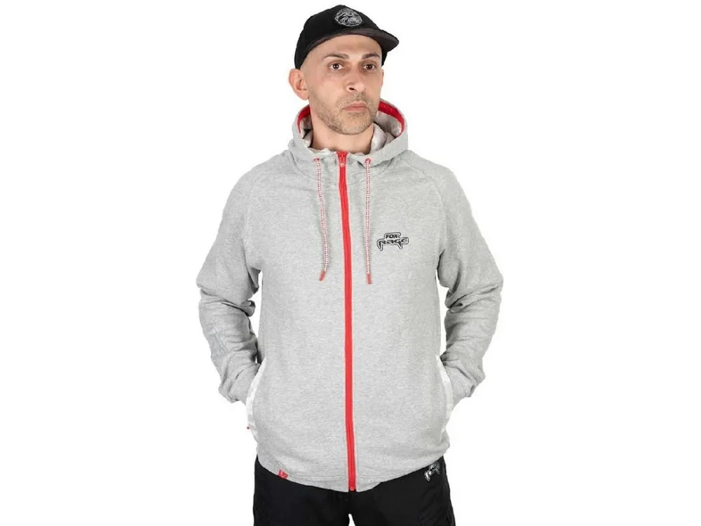 Značkový Fox Rage Mikina Voyager Hoody Light Grey