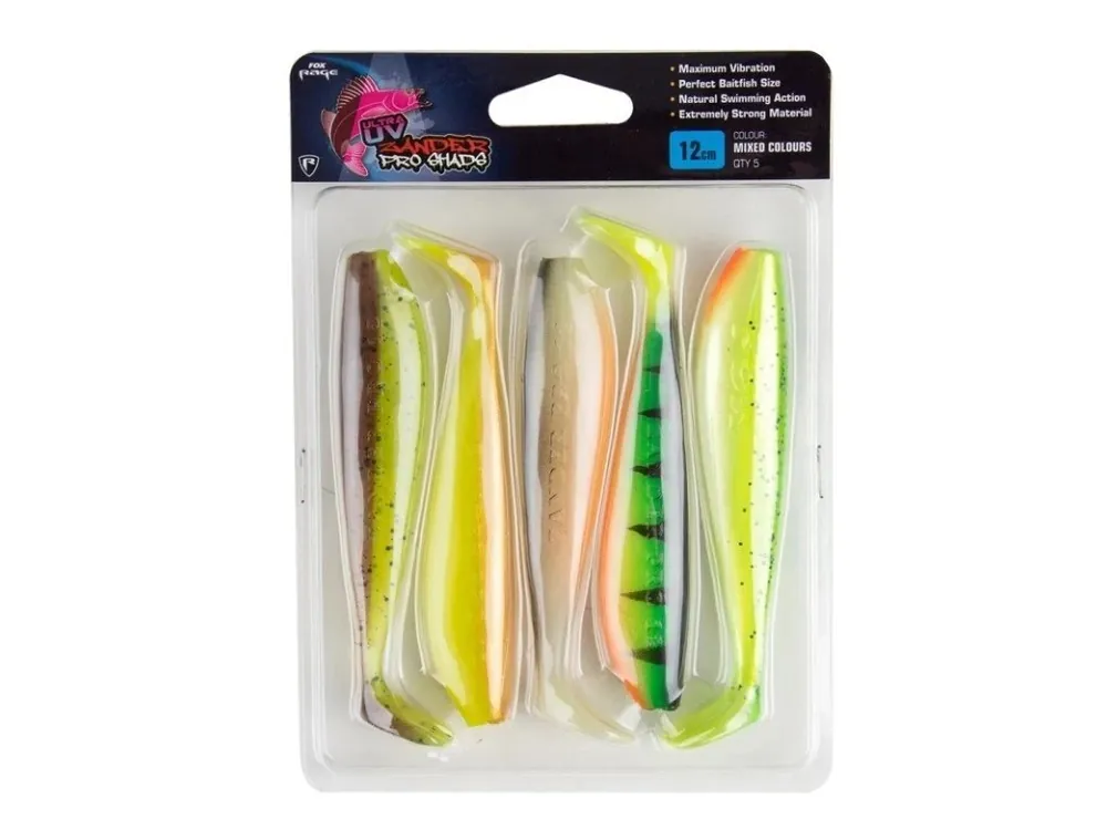Výhodná Nabídka Fox Rage Gumová Nástraha Zander Pro Shad Mixed Colour Lure Packs
