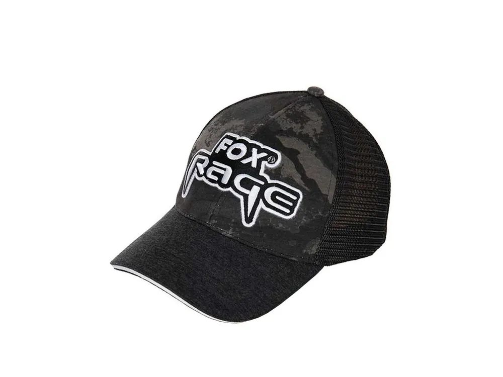 Fox Rage Kšiltovka Embroided Camo Trucker Cap Expresní Doručení