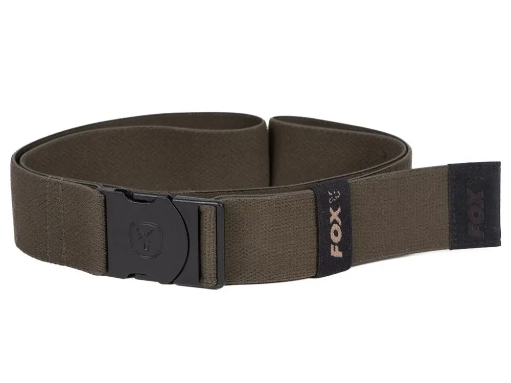 Cenová Bomba Fox Opasek Elasticated Khaki Belt