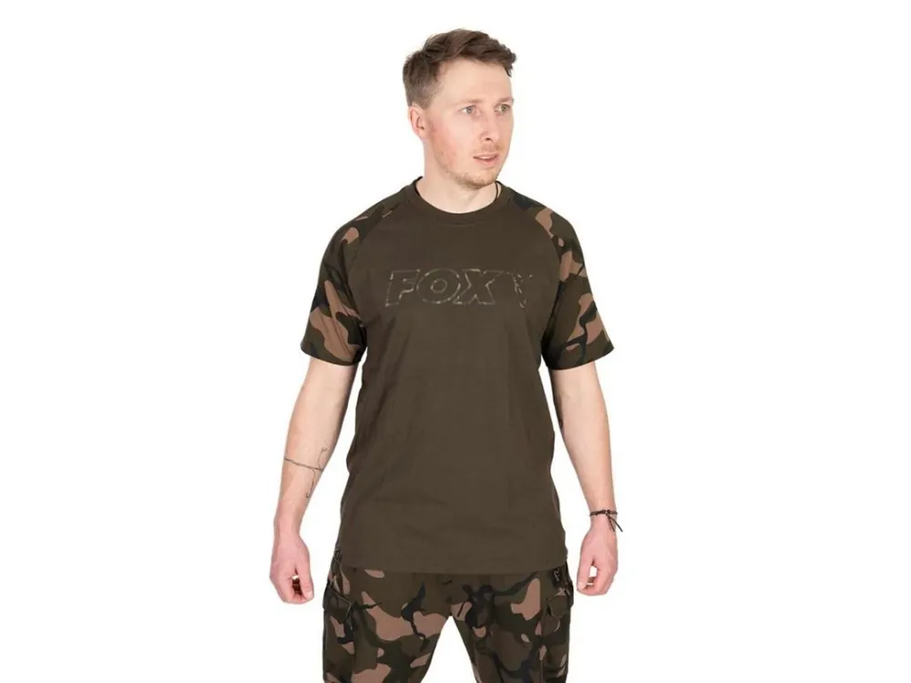 Fox Tričko Khaki Camo Outline T-Shirt Objednat Nyní