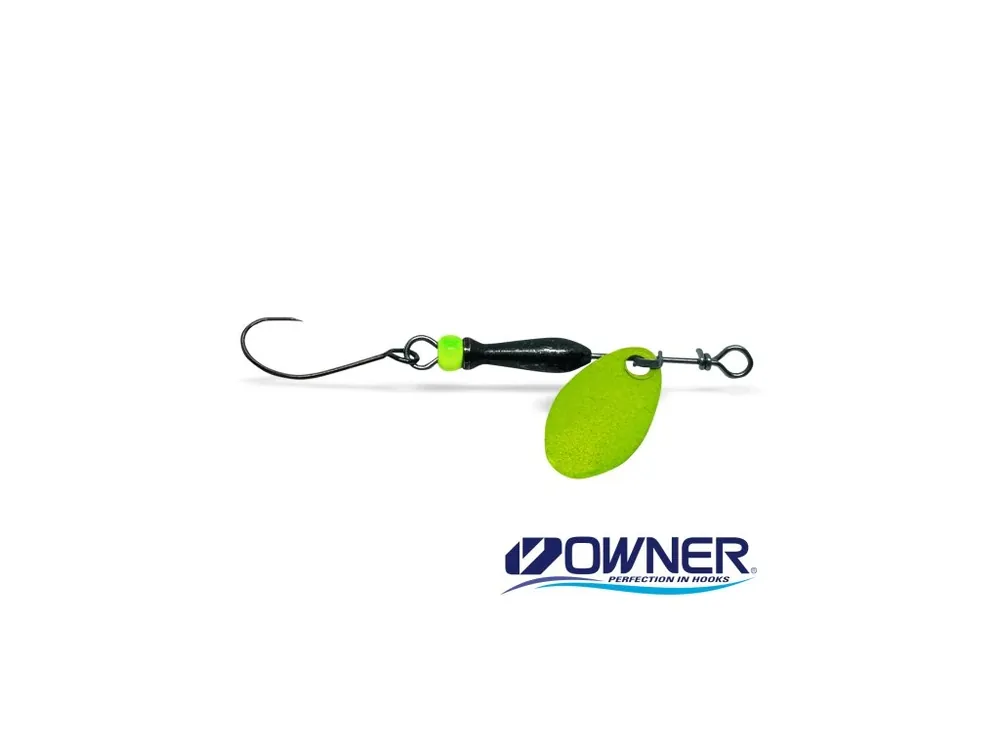 CLASSIC BARBLESS 00 - FLUO YELLOW (black/chartreuse body) Nízká Cena