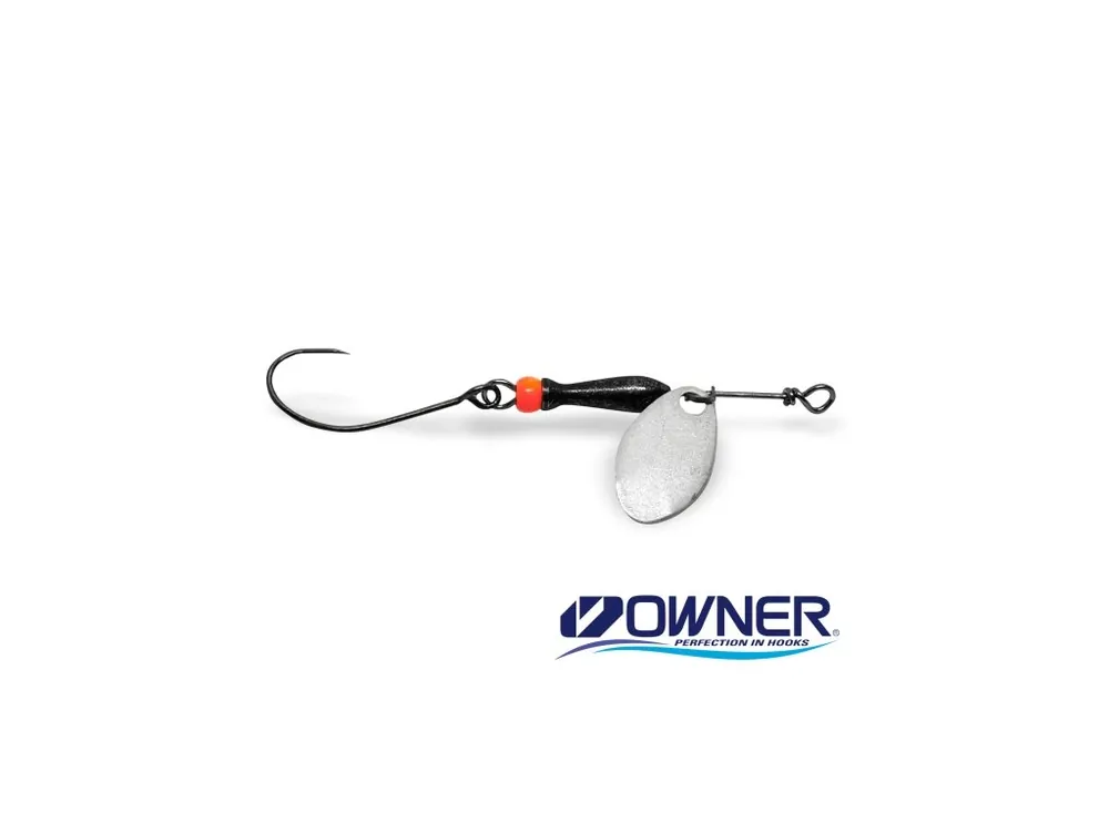 CLASSIC BARBLESS 00 - SILVER (black/orange body) Oblíbený