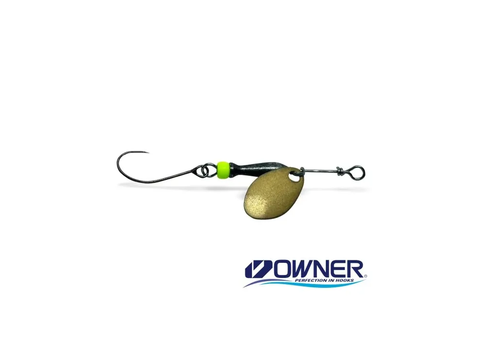 CLASSIC BARBLESS 000 - GOLD (black/chartreuse body) Vysoce Kvalitní