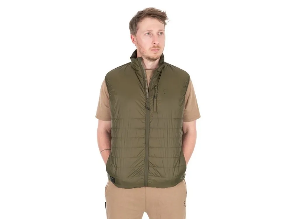 Fox Vesta Olive Quilted 100 Gilet Expresní Doručení