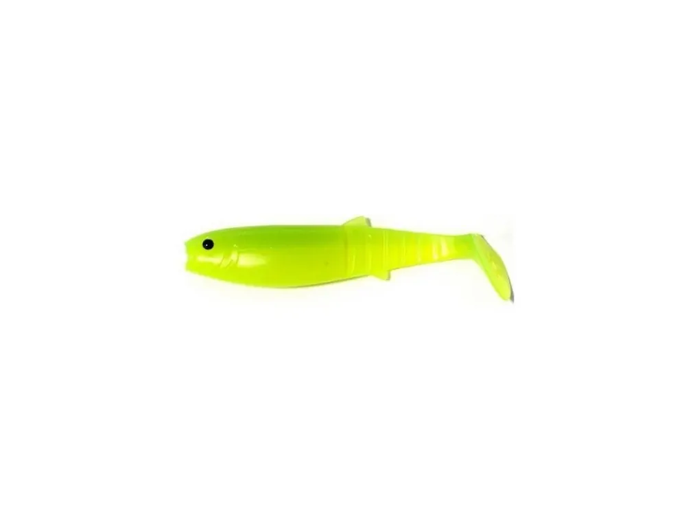 Hit Sezóny Savage Gear Gumová Nástraha Cannibal Shad Chartreuse 6,8cm 3g