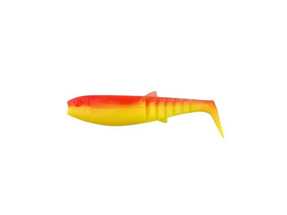 Savage Gear Gumová Nástraha Cannibal Shad YR Fluo 6,8cm 3g Zlevněný