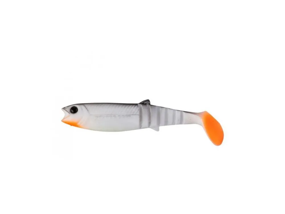 Savage Gear Gumová Nástraha Cannibal Shad White-Black 8cm 5g Koupit Online