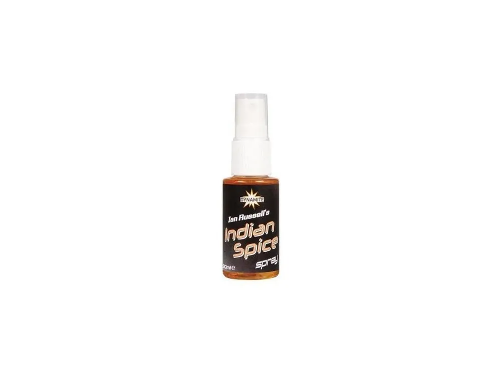 Dynamite Baits Spray Ian Russel‘s Indian Spice 30 ml Vysoce Kvalitní