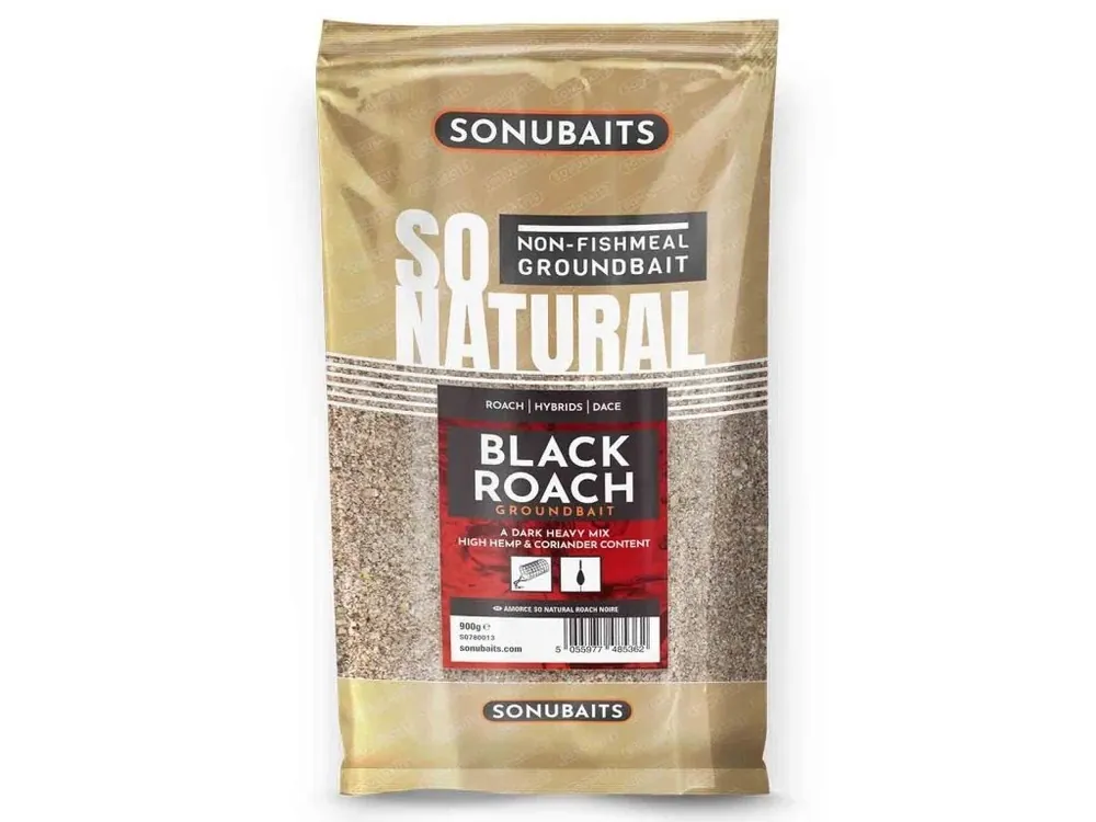 Sonubaits Krmítková směs So Natural Black Roach 900g Výhodná Nabídka