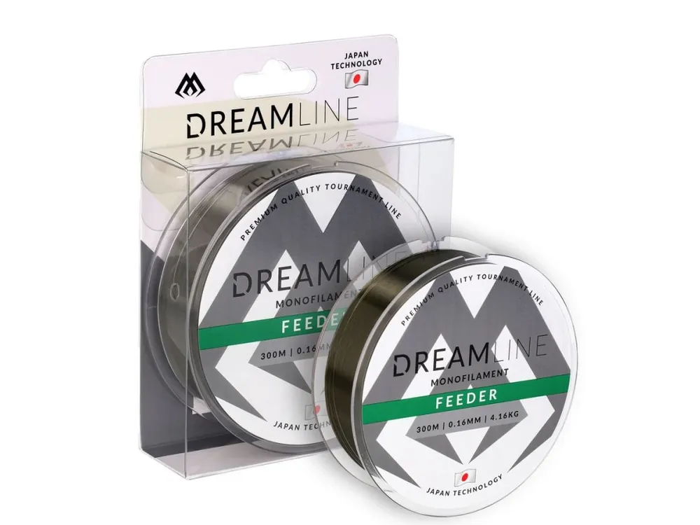 Mikado Vlasec - Dreamline Feeder 0.18mm/5.06kg/300m ZELENÁ - 1 Cívka Finální Výprodej